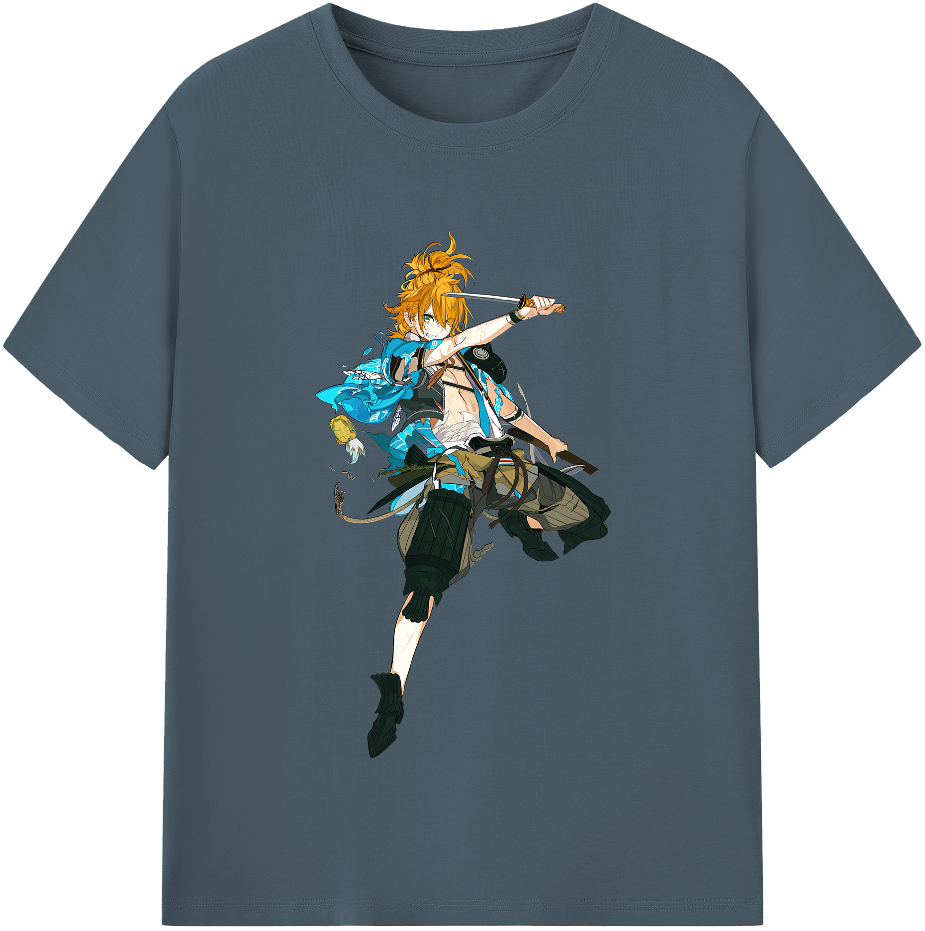 （画像用） 刀剣乱舞 Touken Ranbu 綿100％半袖Tシャツ（フロントプリント）